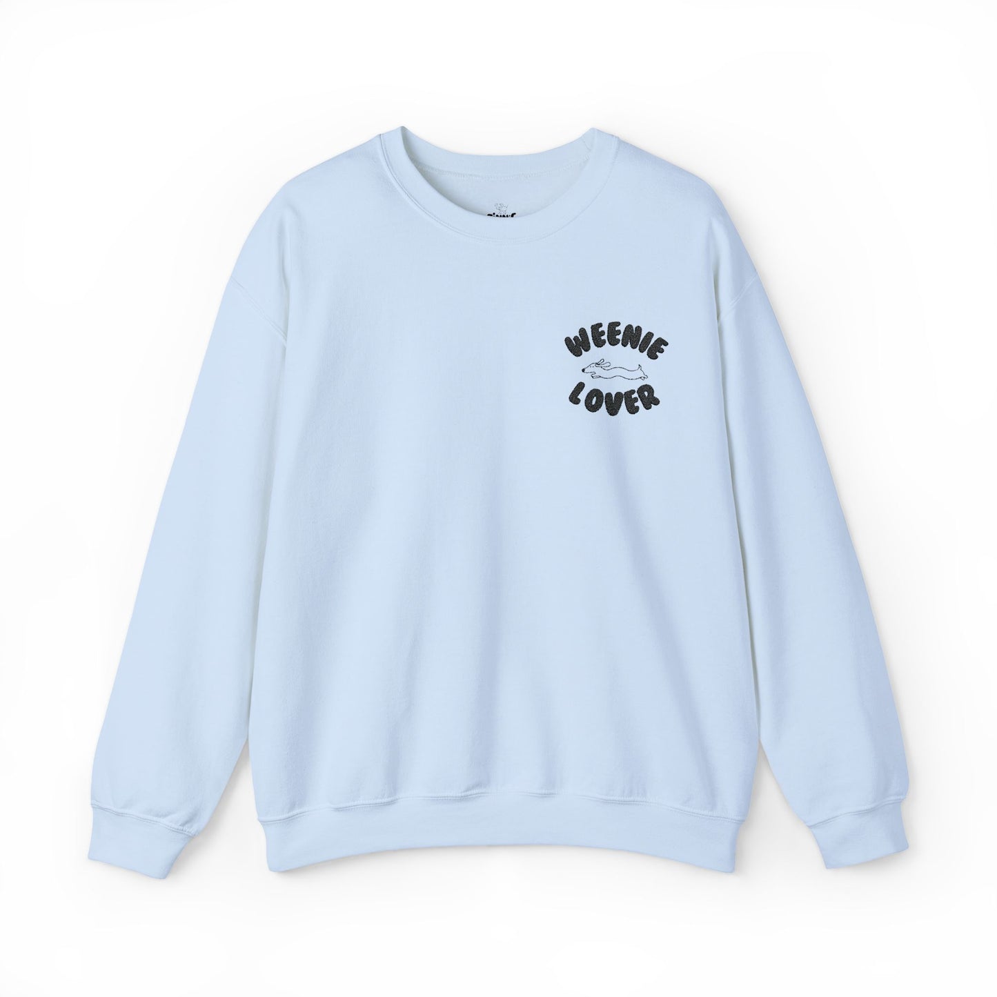 Weenie Lover | Black Design | Embroidered Unisex Heavy Blend™ Crewneck Sweatshirt