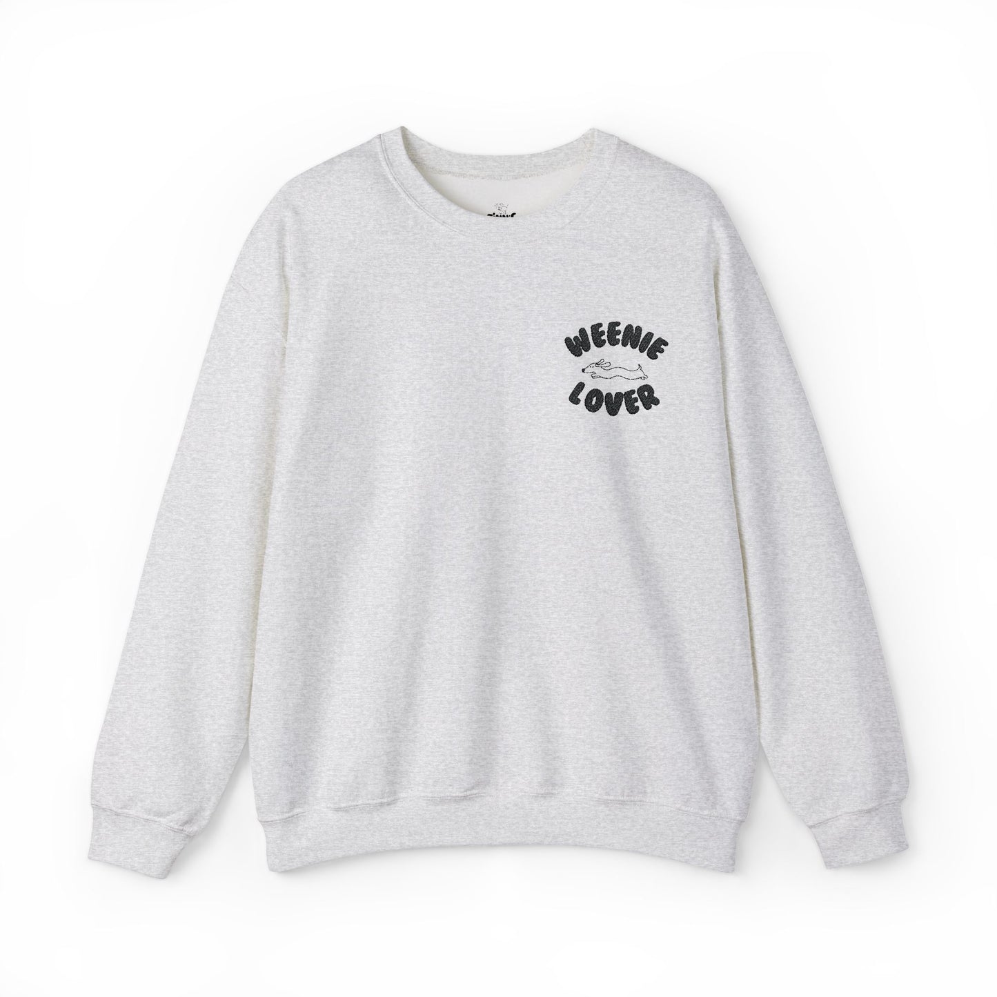 Weenie Lover | Black Design | Embroidered Unisex Heavy Blend™ Crewneck Sweatshirt