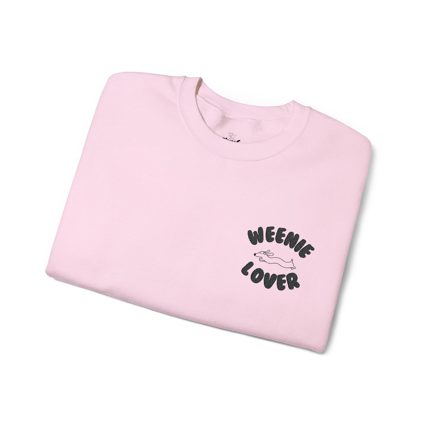 Weenie Lover | Black Design | Embroidered Unisex Heavy Blend™ Crewneck Sweatshirt
