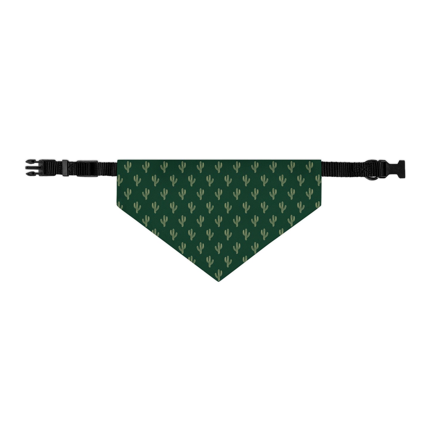 Green Cactus | Pet Bandana Collar