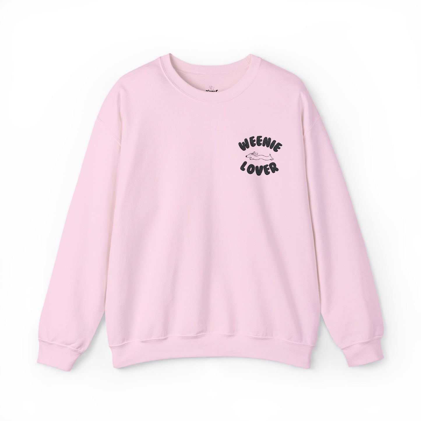 Weenie Lover | Black Design | Embroidered Unisex Heavy Blend™ Crewneck Sweatshirt