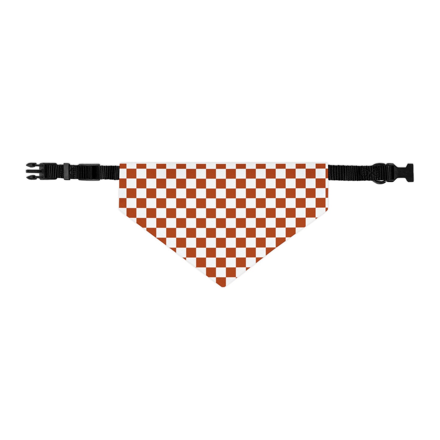 Vintage Red Checkered | Pet Bandana Collar