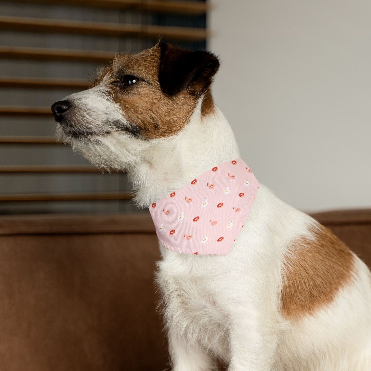 Flamingo Floatie | Pet Bandana Collar